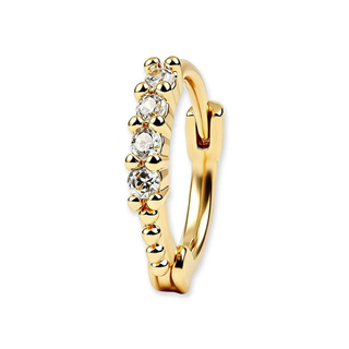 Hoop zirconias y bolitas