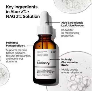 Aloe 2% + NAG 2% Solution for Post-Acne Marks